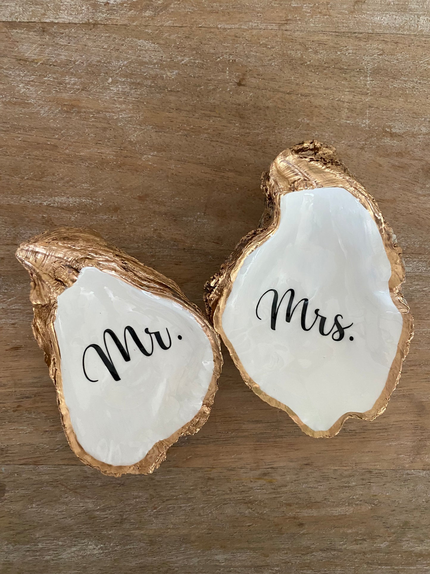 Mr. and Mrs. Ring Dish Set