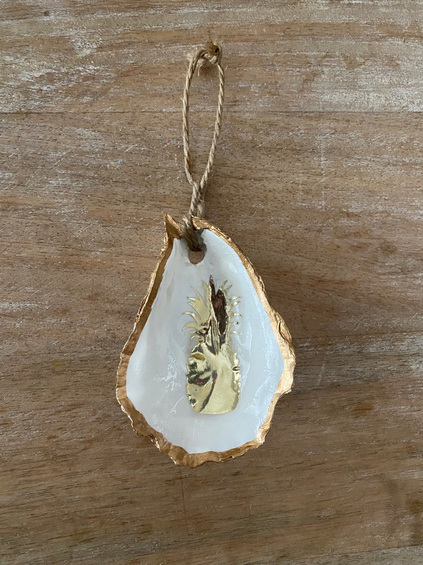 Gold Pineapple Ornament