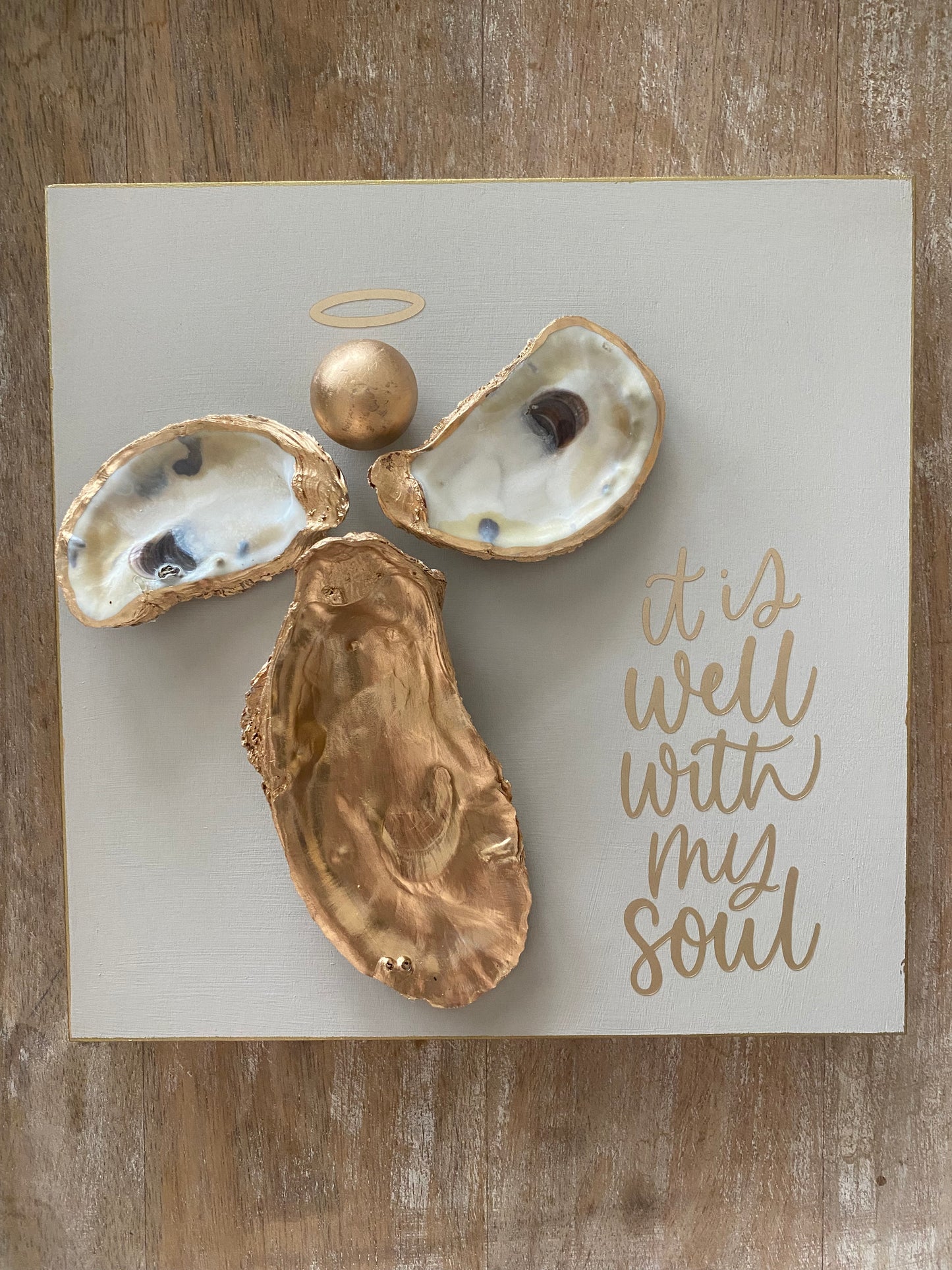 Oyster Shell Angel