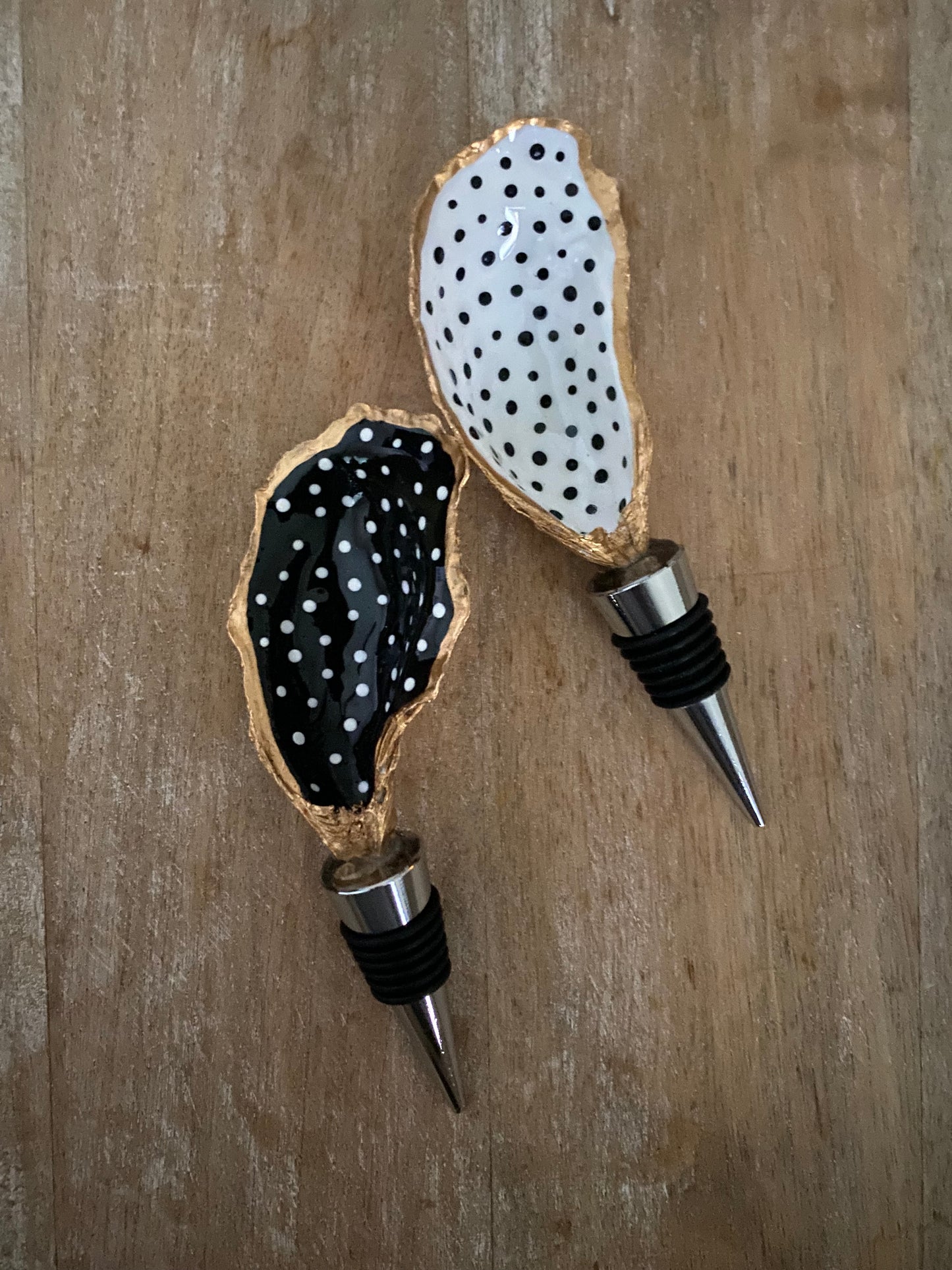 Polka Dot Wine Stopper