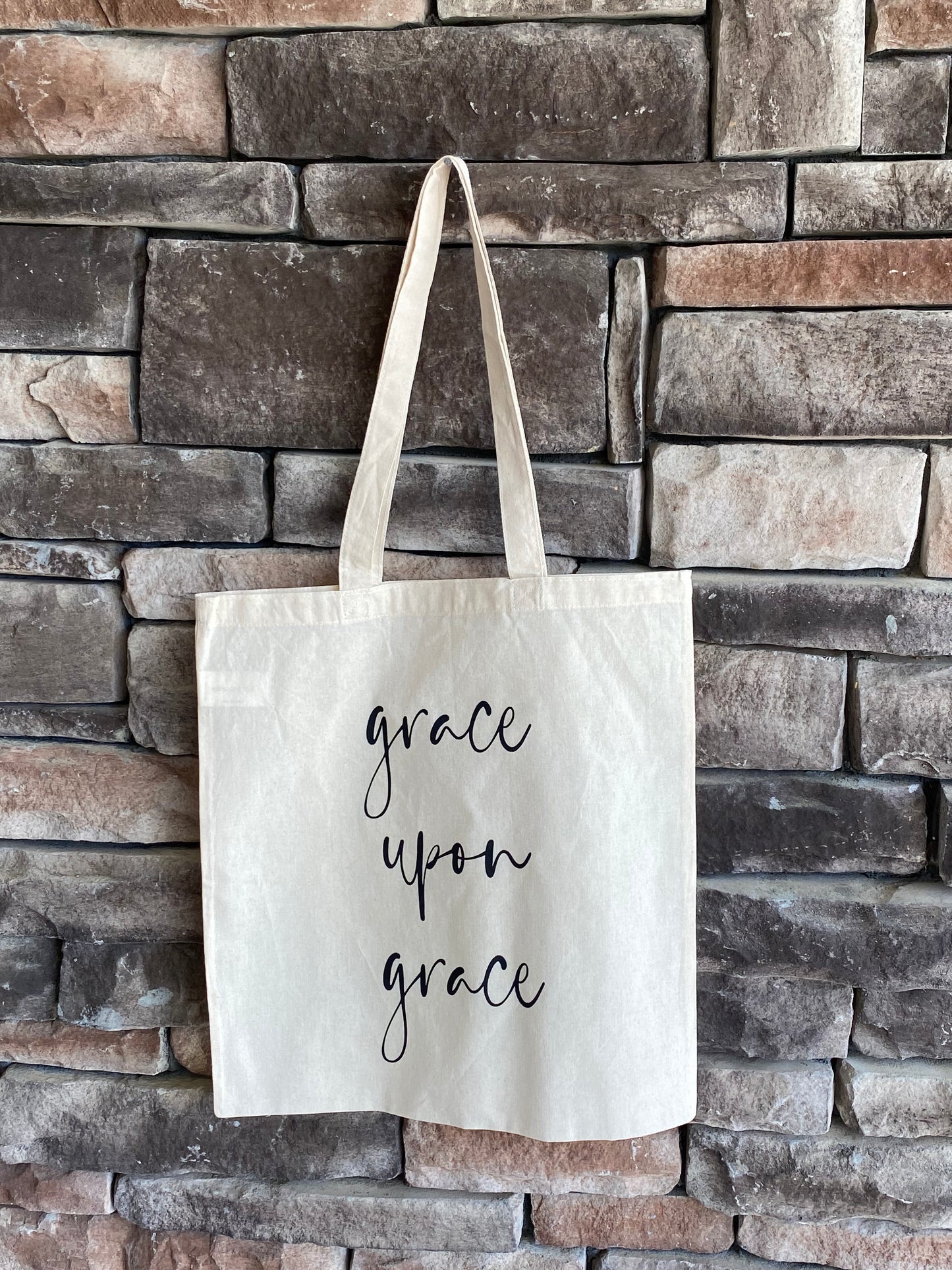 Grace Upon Grace Tote Bag