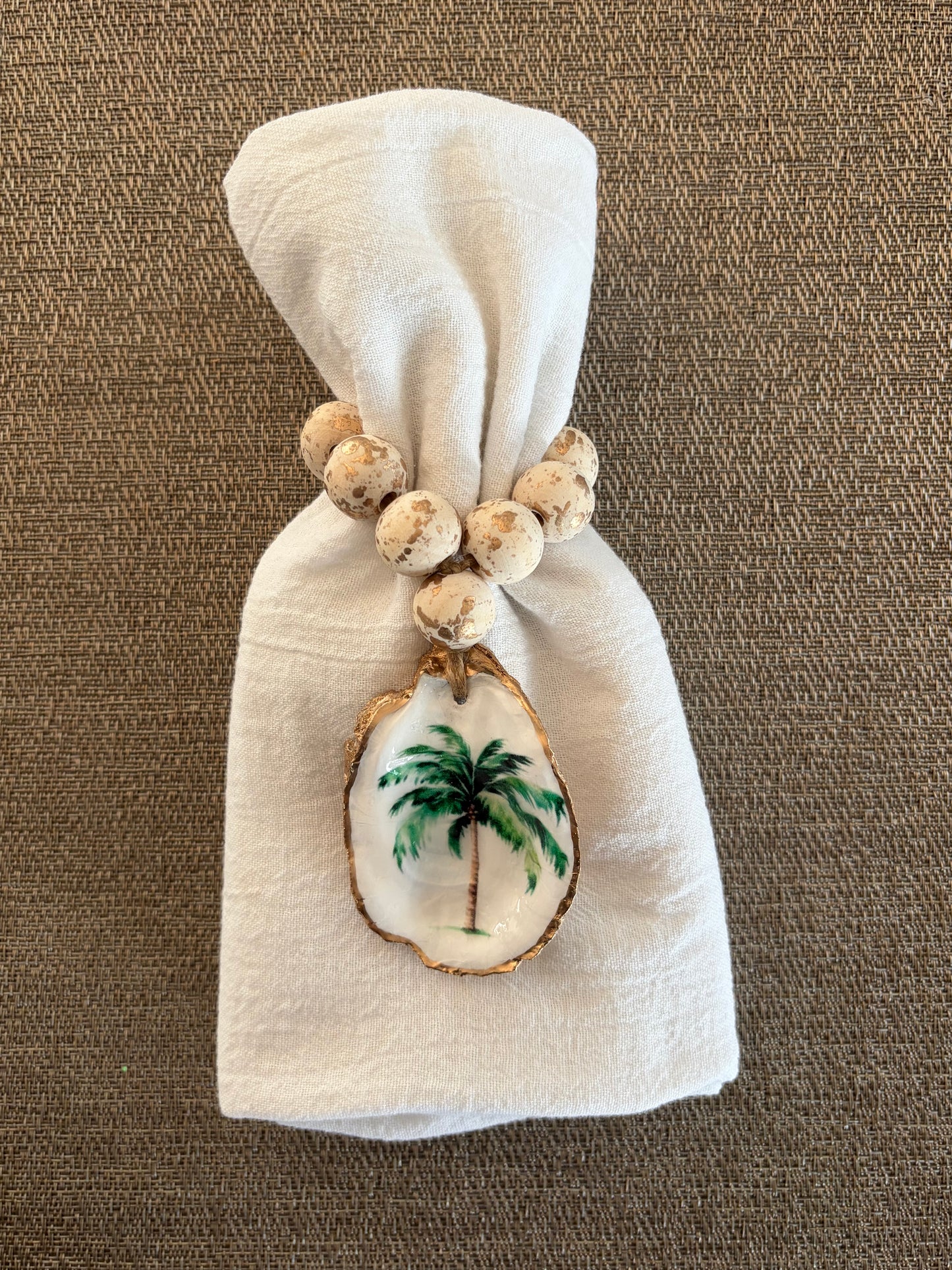 Palmetto Tree Wine Charm