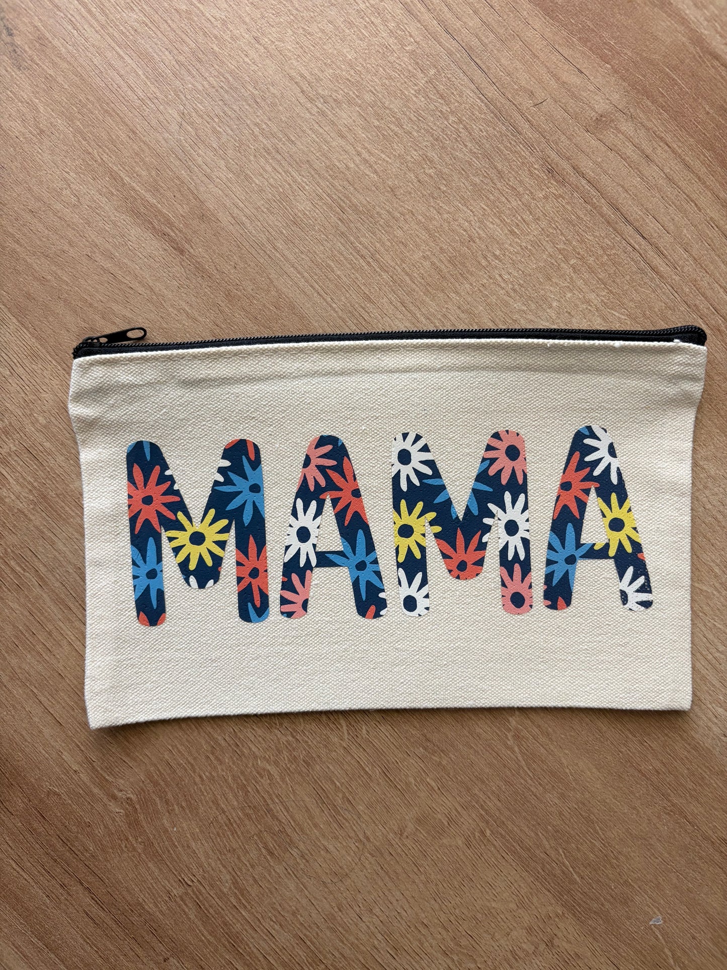 'MAMA' Canvas Pouch