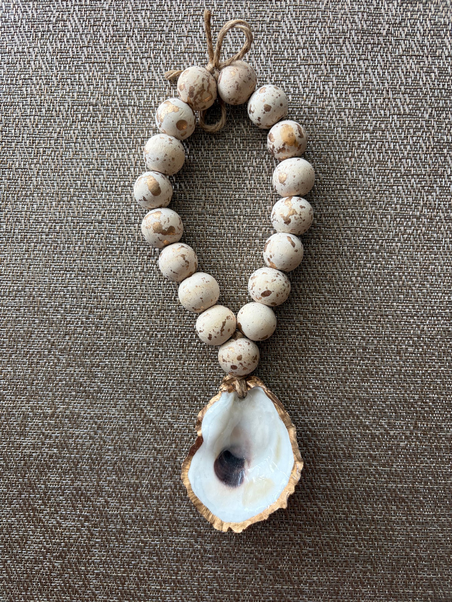 Blessing Beads with Natural Oyster