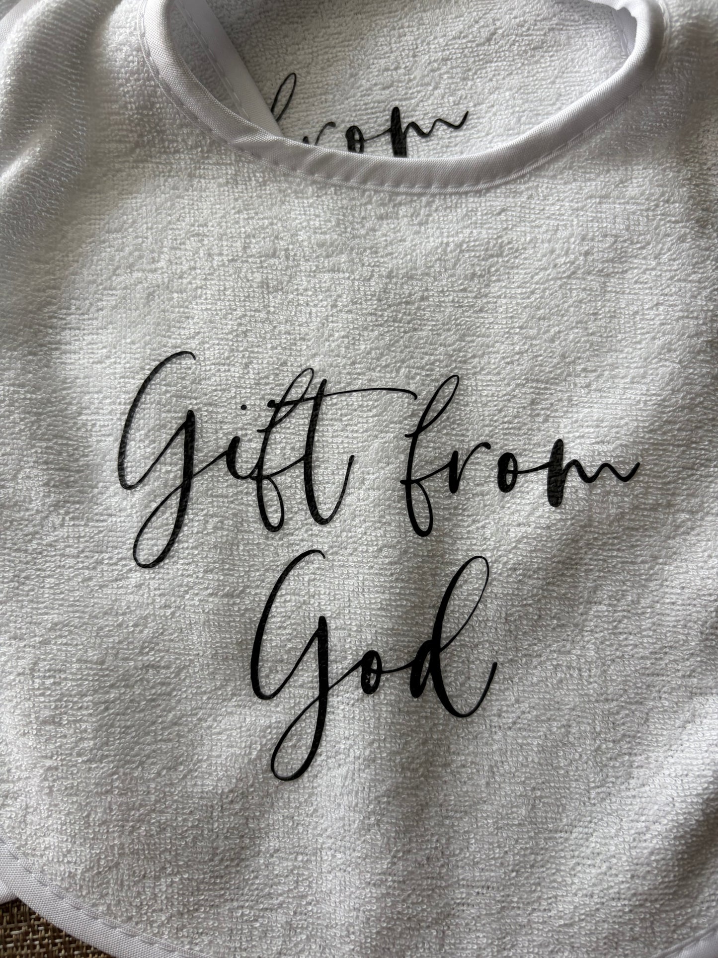 Gift from God Baby Bib